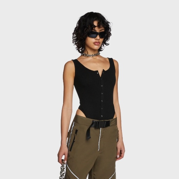 Poster Grl Werk The Mirror Tank Bodysuit - Picture 4 of 10